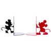 Image 4 : A Pair of Mickey & Minnie Bookends By Michael Graves.