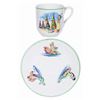 Image 1 : A Rorstrand "Peter Pan" Cup and Saucer Set.