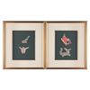 Image 1 : A Pair of Framed Peter Pan Paper Cut-Outs.