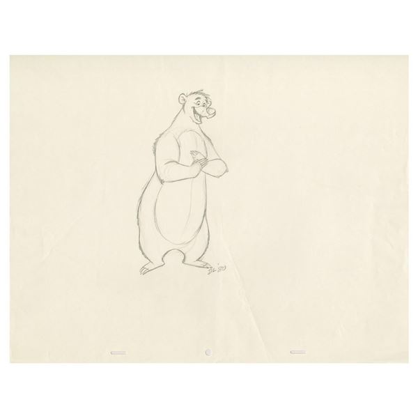 A Baloo Drawing By Dick Lucas.