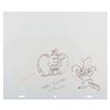 Image 1 : A Dumbo and Timothy Drawing by Hugh Fraser.
