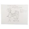Image 1 : A Barney and Betty Rubble Drawing by Ken Muse.