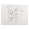 Image 1 : A Fred and Wilma Flintstone Drawing by Ken Muse.