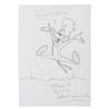 Image 1 : A Woody Woodpecker Drawing By Animator Laverne Harding.