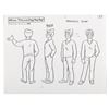 Image 3 : A Set of "Fonz and the Happy Days Gang" Model Sheets.