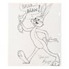 Image 1 : An Original Bugs Bunny Drawing by Ben Shenkman.