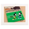 Image 1 : A Mickey Cel Signed by Animator Bern Wolf.