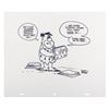 Image 1 : A Drawing of Fred Flintstone by Scott Shaw.