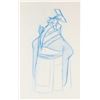Image 2 : A "Mulan" Emperor Original Production Drawing.