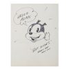 Image 1 : A Krazy Kat Drawing Signed By Harry Love.