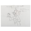Image 1 : A Tom and Jerry Drawing by Animator Ken Muse.