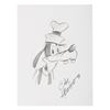 Image 1 : A Goofy Drawing Signed by Animator Cal Howard.
