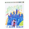 Image 1 : An "I Miss Walt" Crying Mickey Canvas Print.