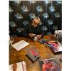 Image 2 : GIANCARLO ESPOSITO SIGNED SIGNED BREAKING BAD BLUE METH DISPLAY (WWOC COA AND PHOTO)