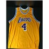 Image 3 : BYRON SCOTT SIGNED LOS ANGELES LAKERS JERSEY WITH '3X NBA CHAMP' INSCRIPTION PSA COA