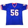Image 3 : NEW YORK GIANTS LAWRENCE TAYLOR SIGNED BLUE JERSEY - BECKETT COA