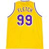 Image 1 : CHEVY CHASE SIGNED FLETCH LAKERS JERSEY BECKETT COA