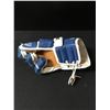Image 2 : JOHNNY BOWER AND DOUG GILMOUR DUAL SIGNED TREX HOXKEY GLOVE AI COA)