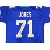 Image 2 : SEATTLE SEAHAWKS WALTER JONES SIGNED BLUE JERSEY - JSA COA