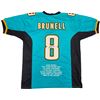 Image 1 : MARK BRUNELL SIGNED JAGUARS CAREER STAT JERSEY BECKETT COA