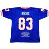Image 1 : BUFFALO BILLS SIGNED ANDRE REED BLUE STAT JERSEY - JSA COA