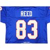 Image 2 : BUFFALO BILLS SIGNED ANDRE REED BLUE STAT JERSEY - JSA COA
