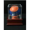 Image 1 : NOLAN RYAN SIGNED AND ENCASED BASEBALL ON STAND - PSA COA