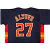 Image 2 : JOSE ALTUVE SIGNED BLUE HOUSTON ASTROS JERSEY - JSA COA