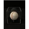 Image 1 : DON LARSEN SIGNED BASEBALL IN CASE WITH COA