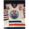 Image 1 : LTD. EDITION WAYNE GRETZKY SIGNED EDMONTON OILERS JERSEY 102/499 (UPPER DECK HOLO)