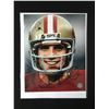 Image 1 : JOE MONTANA SIGNED 8 X 10 (PRO CERT COA)