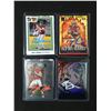 Image 1 : LOT OF 4 SIGNED FOOTBALL CARDS - COA PROS COA