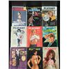 Image 1 : LOT OF 9 VINTAGE NATIONAL LAMPOONS AND PLAYBOY MAGAZINES