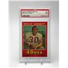 Image 1 : 1974 WONDER BREAD BRUCE GOSSETT 49ERS KICKER CARD PSA 7