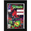 Image 1 : SPAWN #1 HARD TO FIND NEWSTAND EDITION WITH POSTER INTACT (IMAGE COMICS)