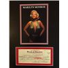 Image 1 : BANK OF AMERICA MARILYN MUNROE FACSIMILE SIGNED CHECK DISPLAY