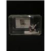 Image 1 : AMAZING ENCASED SIGNED MARTIN BRODEUR UPPER DECK CARD WITH HOCKEY FIGURE - UPPER DECK COA