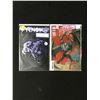 Image 1 : 2 VENOM COMICS 1 X PURPLE FOIL COVER AND FIRST CAMEO DYLAN BROCK (MARVEL COMICS)
