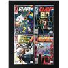 Image 1 : LOT OF 4 G.I.JOE COMICS (MARVEL COMICS)