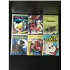 Image 1 : LOT OF 6 COMIC BOOKS AND COMIC BOOK JOURNALS