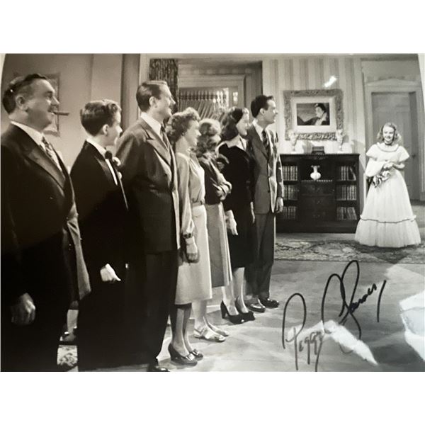 Peggy Ann Garner signed photo