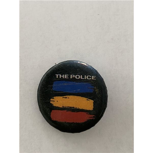 The Police Synchronicity vintage pin