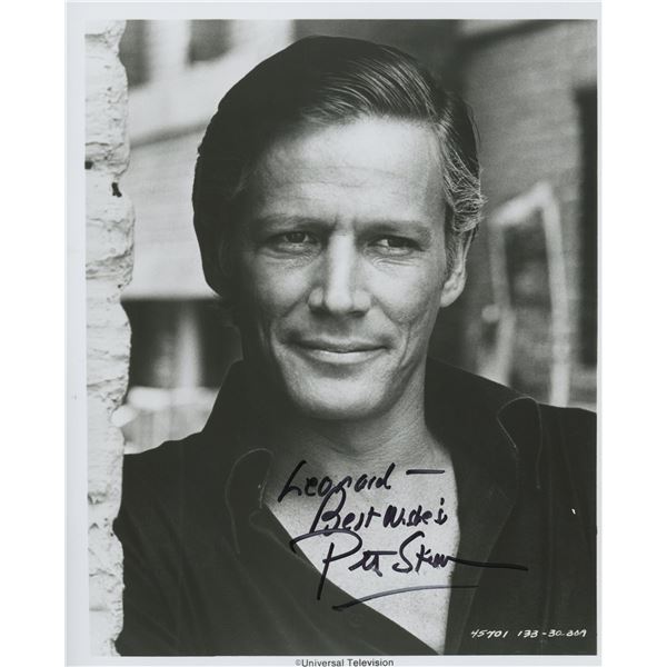 Peter Strauss signed photo