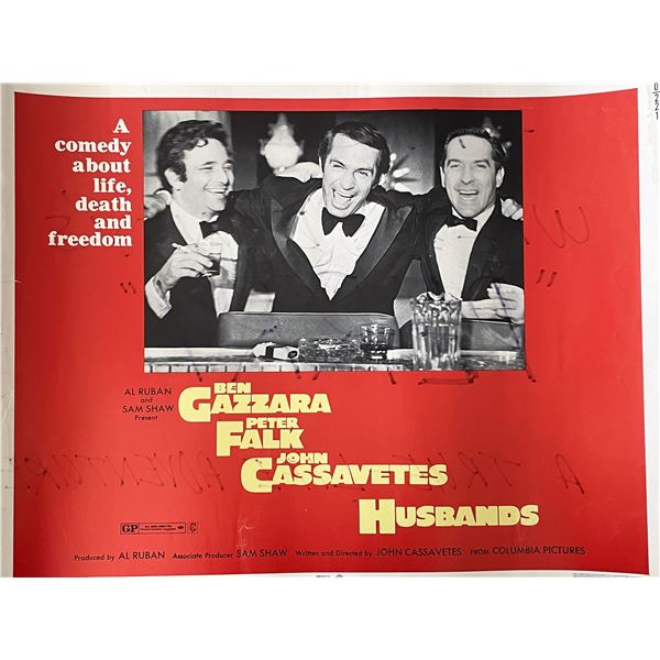 Husbands 1970 vintage movie poster