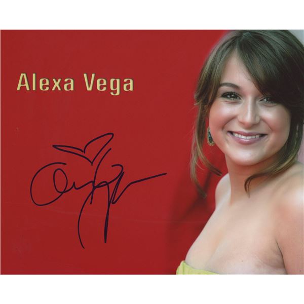 Alexa Vega signed photo