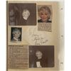 Image 1 : Rona Barrett signed photo album page