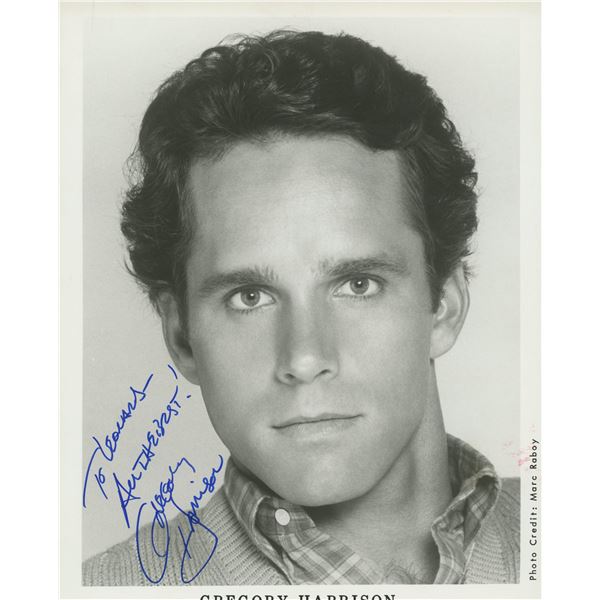 Gregory Harrison signed photo