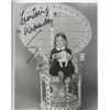 Image 1 : Wednesday Addams signed photo. GFA Authenticated