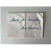 Image 1 : Gene Hackman signed note