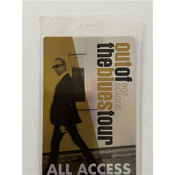 Boz Scaggs All Access Backstage Pass - Out of the Blues Tour